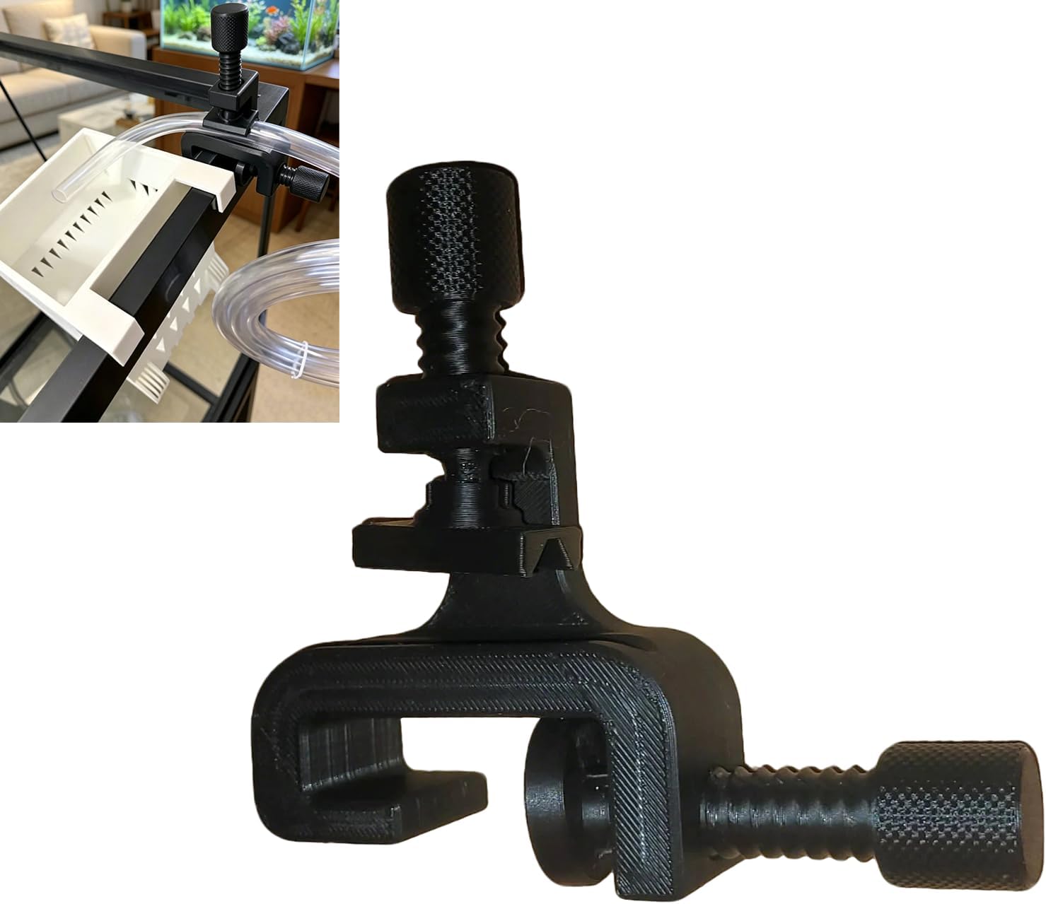 Plastic Pipe Clip - Hortum Sepeti Kelepçesi, Akvaryum Borusu Sabitleme