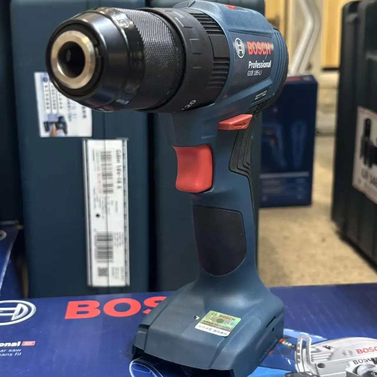 Bosch Drill Gsb 18V - BOSCH GSB 185-LI Fırçasız Akülü Darbeli