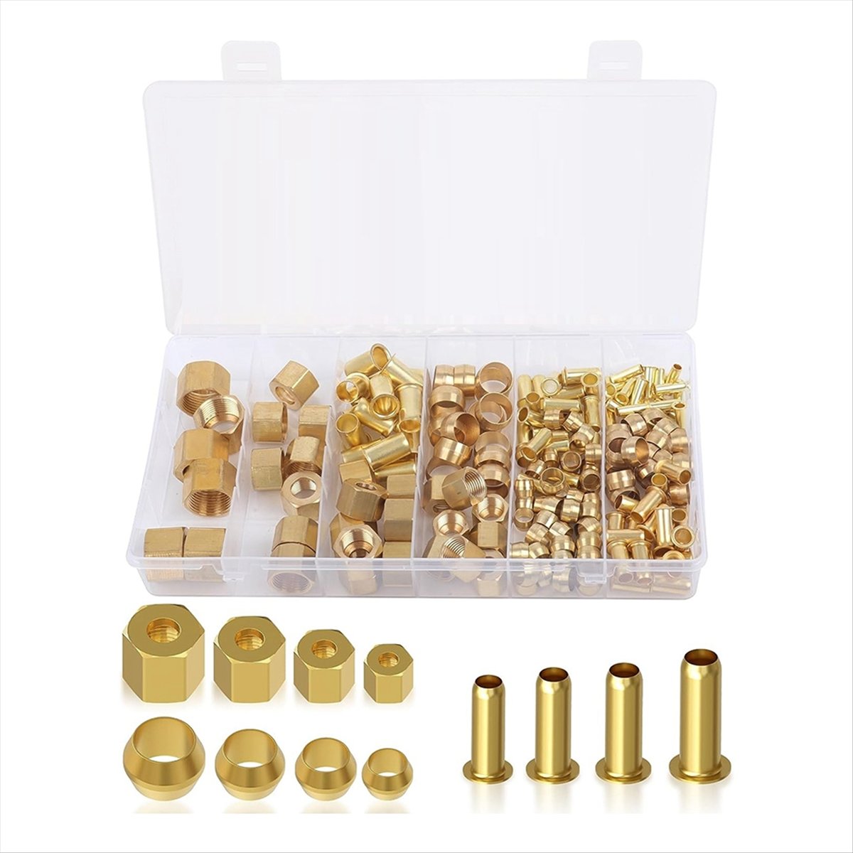 AT16 180PCS Sıkıştırma Bağlant - Compression Fitting Brass incelemesi ve fiyatı
