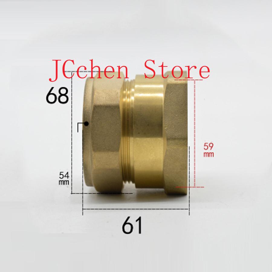 Fit Tube OD 54mm x 2 inç BSP D - Compression Fitting Brass incelemesi ve fiyatı