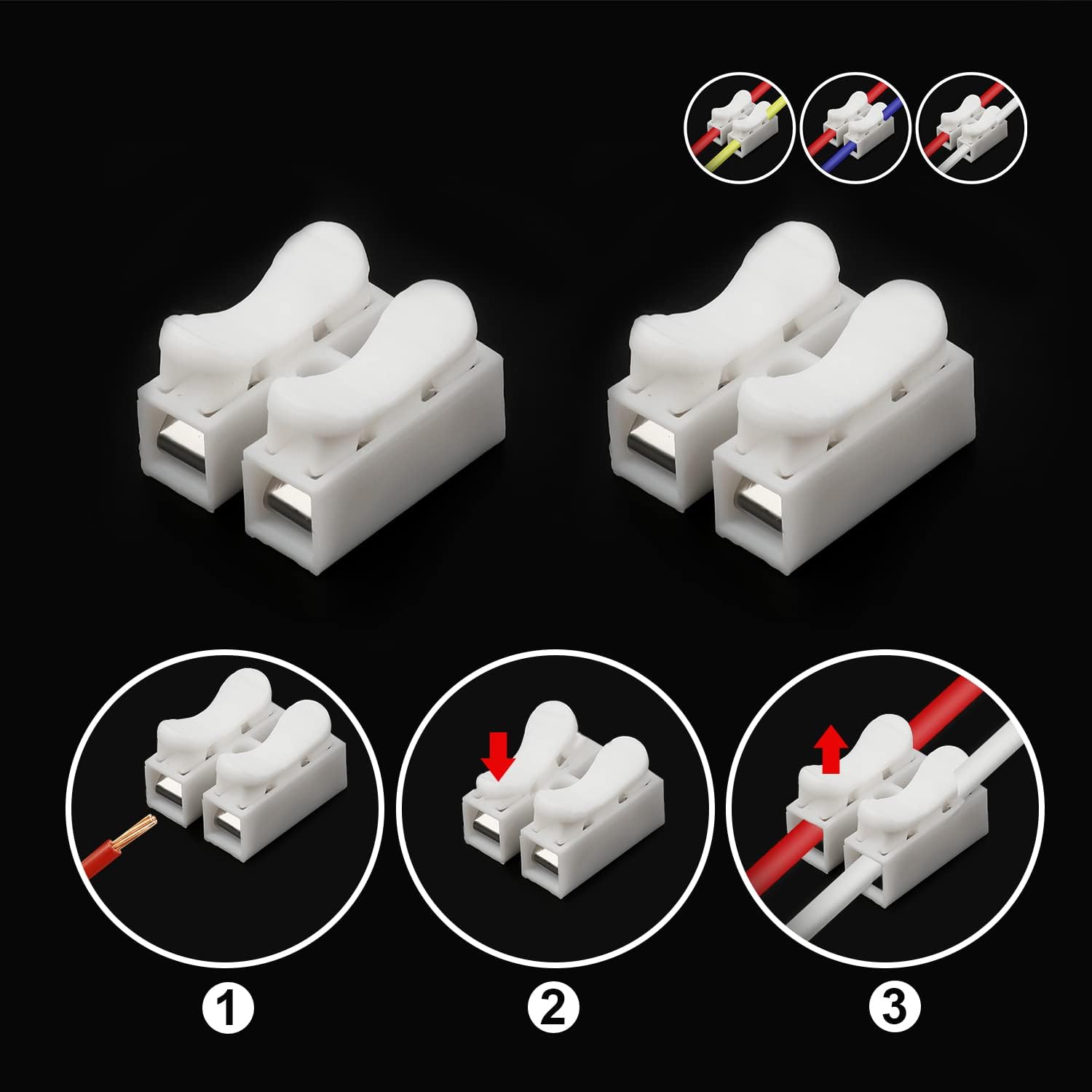 50 adet itme hızlı tel kablo C - Push Fit Connector incelemesi ve fiyatı